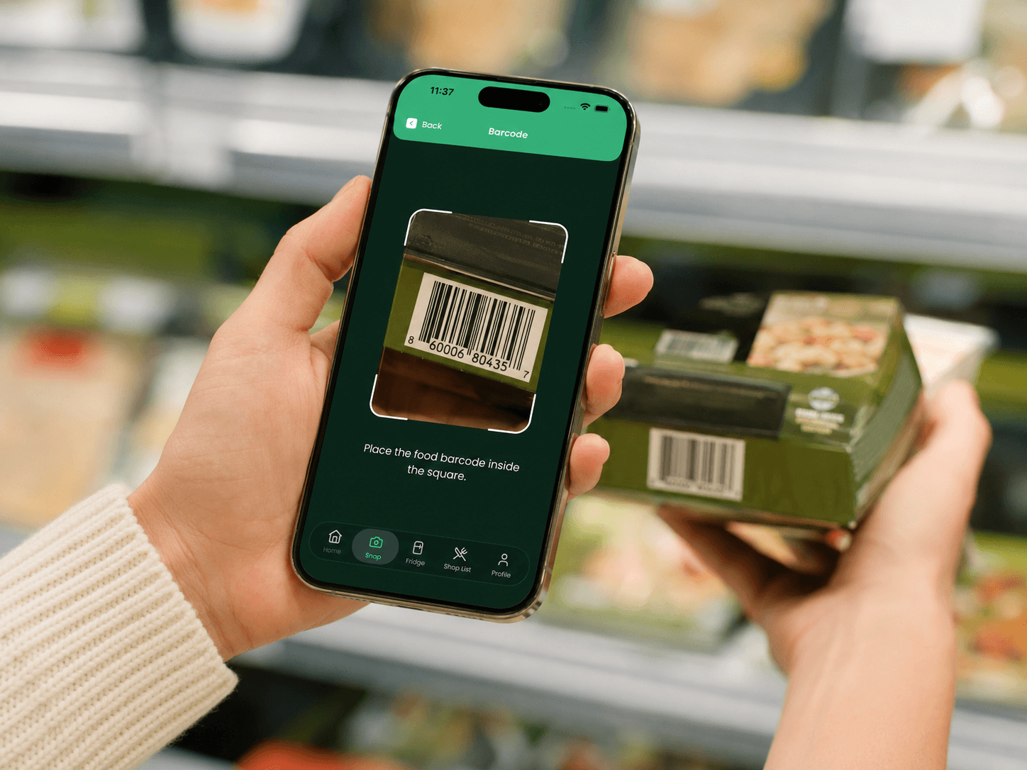 Scan products in-store